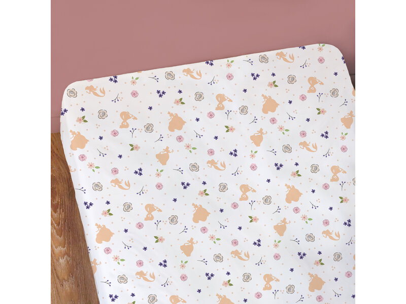 Disney Princess Spannbettlaken „Niedlich“ – 90 x 200 cm – Baumwolle