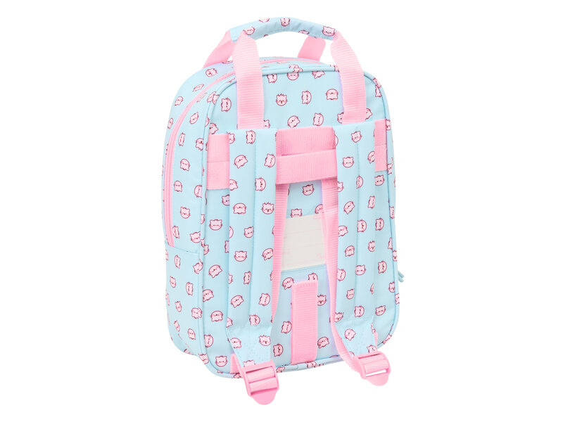 Pembe Rucksack „Pinke Katze“ – 28 x 20 x 8 cm – Polyester