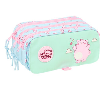 Pembe Etui The Pink Cat 21.5 x 10 x 8 cm Polyester
