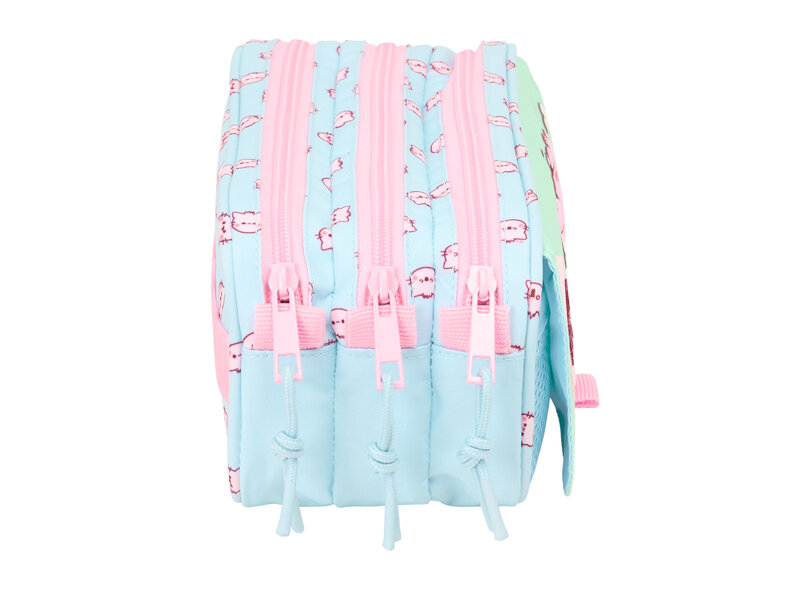 Pembe Etui The Pink Cat - 21.5 x 10 x 8 cm - Polyester