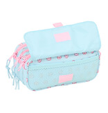 Pembe Trousse à crayons The Pink Cat - 21,5 x 10 x 8 cm - Polyester