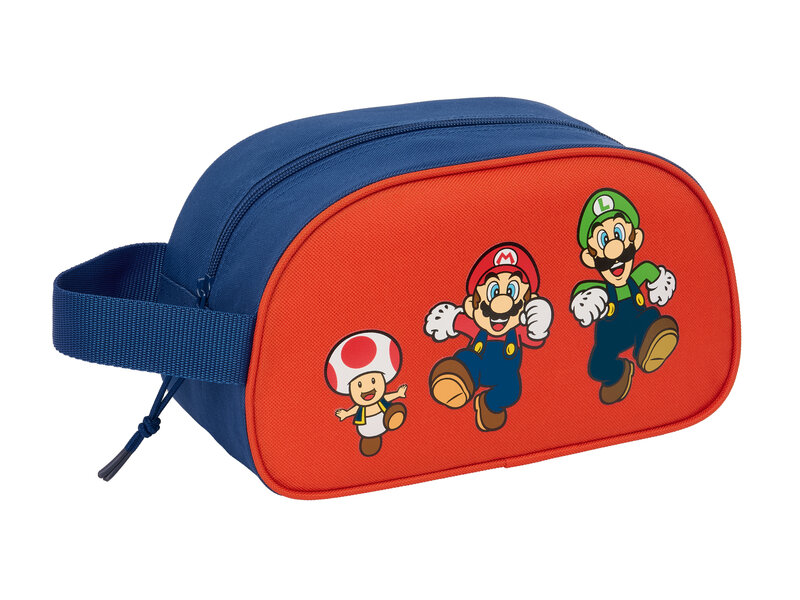 Super Mario Mamma Mia Kulturbeutel – 26 x 15 x 12 cm – Polyester
