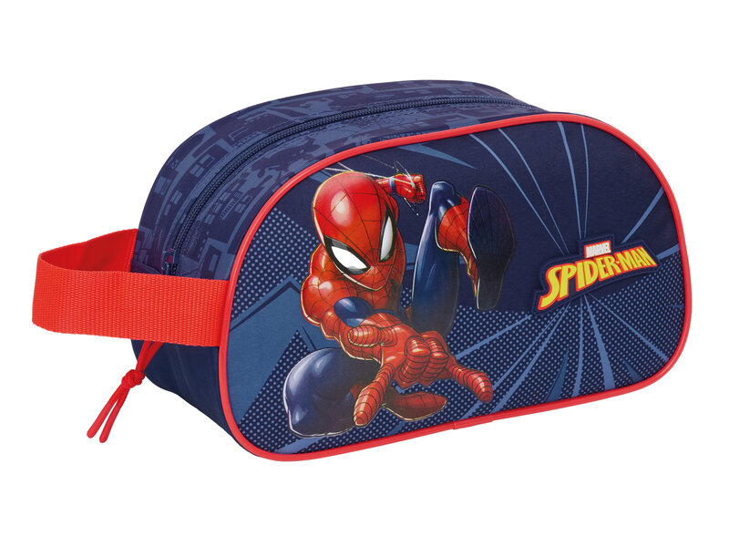 SpiderMan Toiletry Bag Web - 26 x 15 x 12 cm - Polyester