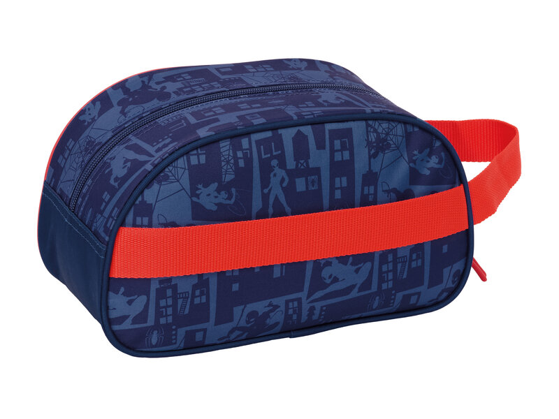 SpiderMan Toilettas Web - 26 x 15 x 12 cm - Polyester