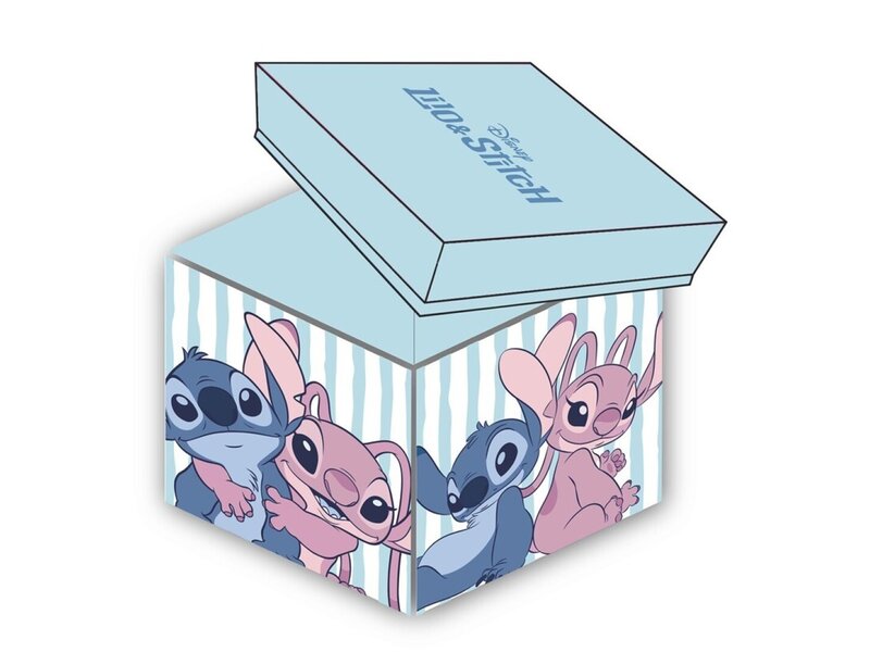Disney Lilo & Stitch Opbergdoos Love - 30 x 30 x 30 cm - Inklapbaar