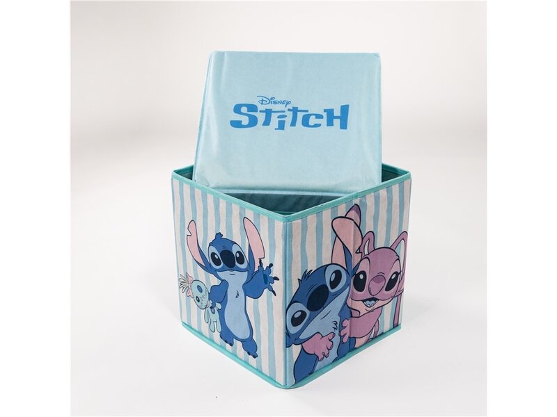 Disney Lilo & Stitch Love Storage Box - 30 x 30 x 30 cm - Foldable