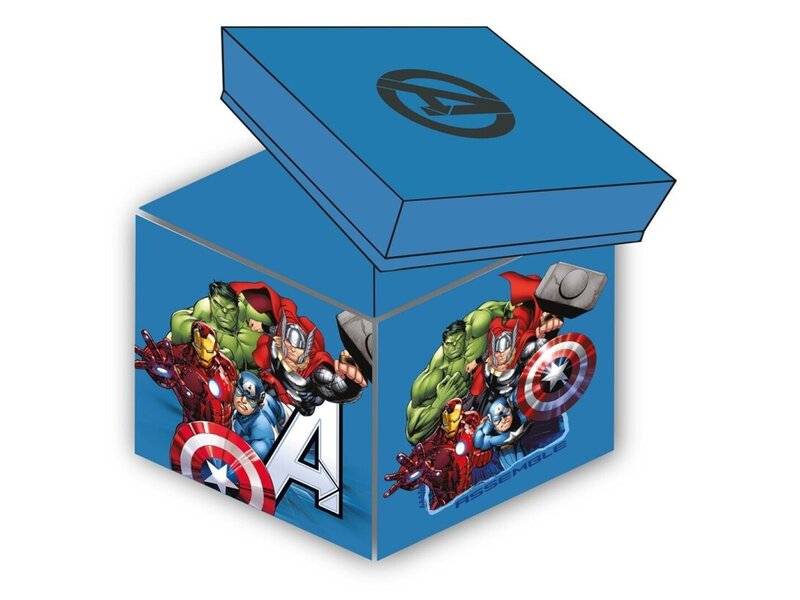 Marvel Avengers Heroes Storage Box - 30 x 30 x 30 cm - Foldable