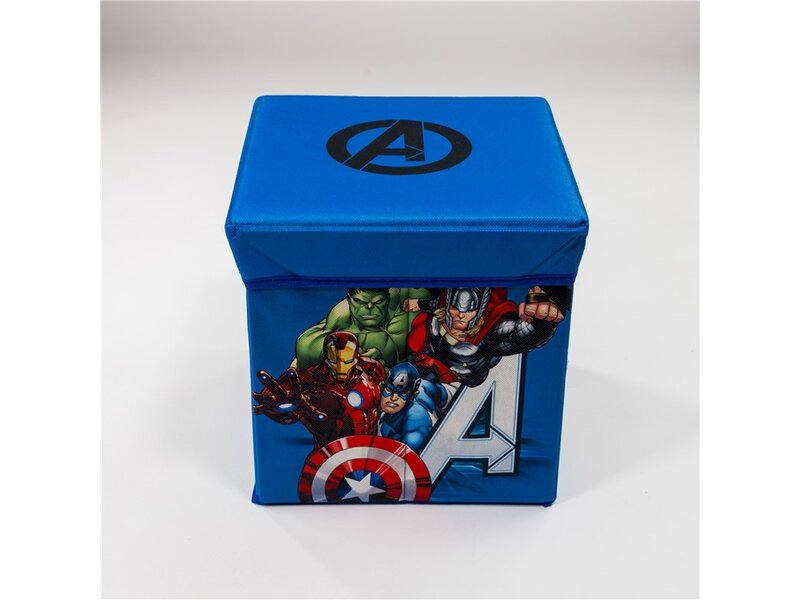 Marvel Avengers Boîte de rangement Heroes - 30 x 30 x 30 cm - Pliable