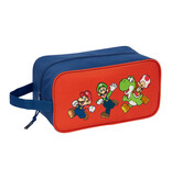 Super Mario Trousse à chaussures/de toilette Mamma Mia - 29 x 15 x 14 cm - Polyester