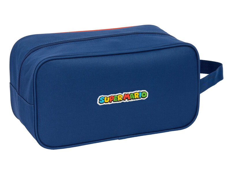 Super Mario Mamma Mia Schuh-/Kulturbeutel – 29 x 15 x 14 cm – Polyester