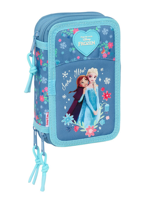 Disney Frozen Pochette garnie - 37 pièces - 19,5 x 12,5 x 5,5 cm - Polyester