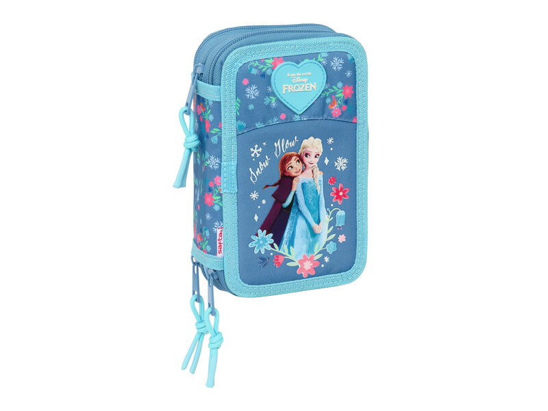 Disney Frozen Pochette garnie - 37 pièces - 19,5 x 12,5 x 5,5 cm - Polyester
