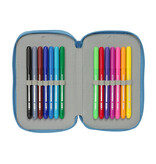 Disney Frozen Gevuld etui - 37 stuks - 19,5 x 12,5 x 5,5 cm - Polyester