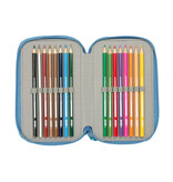 Disney Frozen Gevuld etui - 37 stuks - 19,5 x 12,5 x 5,5 cm - Polyester