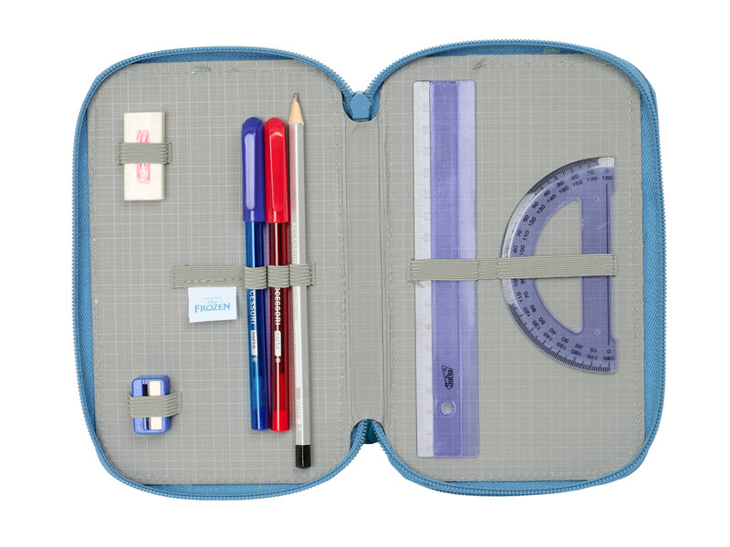 Disney Frozen Pochette garnie - 37 pièces - 19,5 x 12,5 x 5,5 cm - Polyester