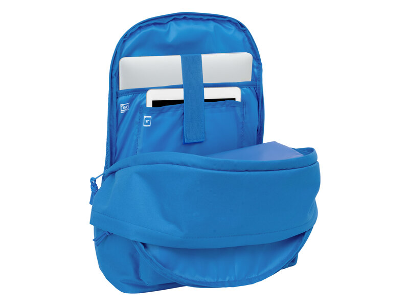 FC Barcelona Sac à dos pour ordinateur portable 15,6" + port USB - 44 x 31 x 18 cm - Polyester