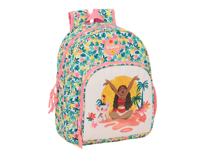 Disney Vaiana Backpack Tropical - 34 x 28 x 10 cm - Polyester
