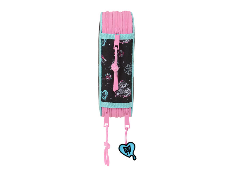 Monster High Filled Magic Pencil Case - 37 pieces - 19.5 x 12.5 x 5.5 cm - Polyester