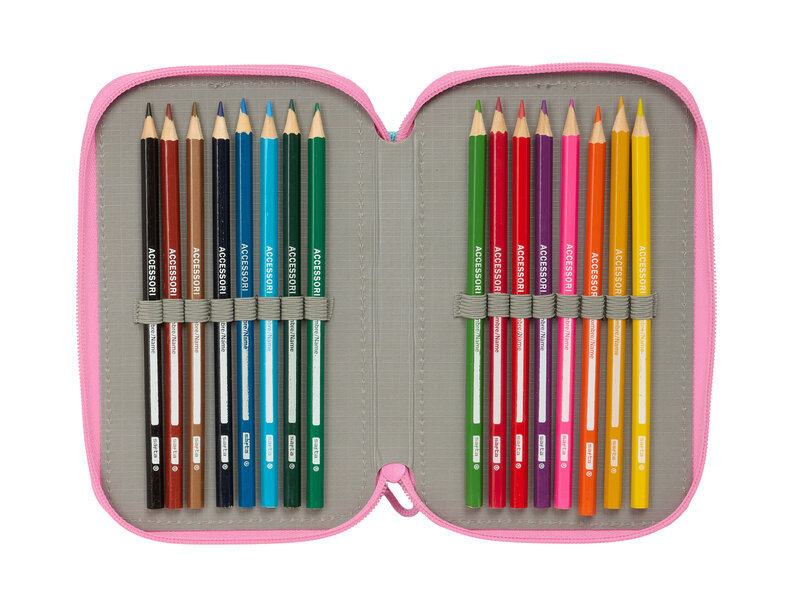 Monster High Gefülltes Zauber-Federmäppchen – 37-teilig – 19,5 x 12,5 x 5,5 cm – Polyester