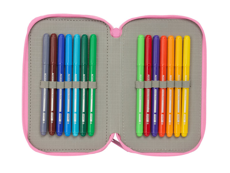 Monster High Trousse magique remplie de 37 crayons - 19,5 x 12,5 x 5,5 cm - Polyester