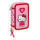 Trousse à crayons remplie « Love » (37 pièces) 19,5 x 12,5 x 5,5 cm Polyester