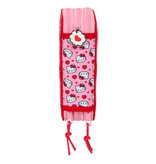 Hello Kitty Trousse à crayons « Love » remplie de 37 pièces - 19,5 x 12,5 x 5,5 cm - Polyester