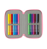 Hello Kitty Filled Pencil Case Love - 37 pieces - 19.5 x 12.5 x 5.5 cm - Polyester