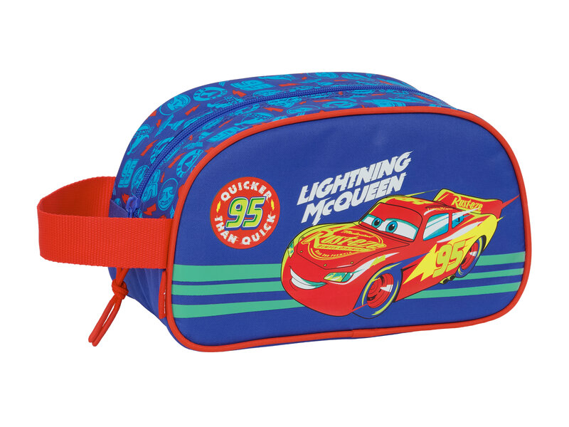 Disney Cars Quick Kulturbeutel – 26 x 15 x 12 cm – Polyester