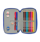 Disney Cars Trousse à crayons Hit the Road (29 pièces) - 19,5 x 12,5 x 4 cm - Polyester