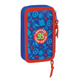 Disney Cars Gefülltes Federmäppchen Hit the Road – 29-teilig – 19,5 x 12,5 x 4 cm – Polyester