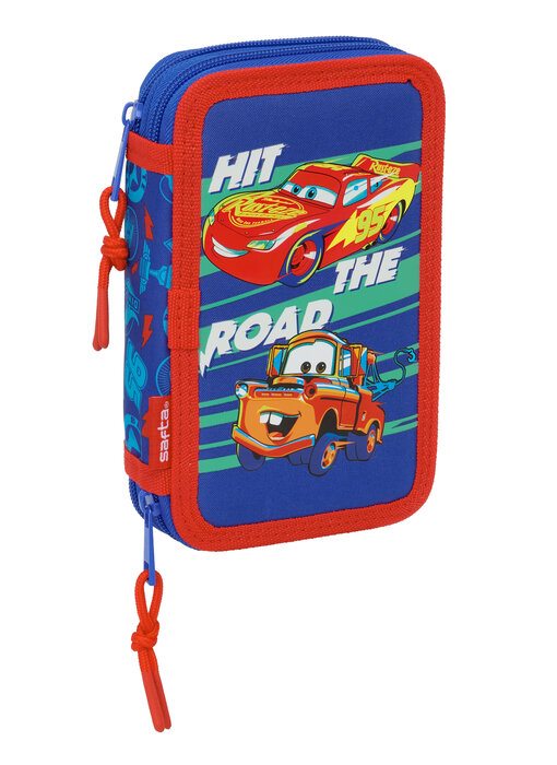 Disney Cars Trousse à crayons Hit the Raod (29 pièces) 19,5 x 12,5 x 4 cm Polyester