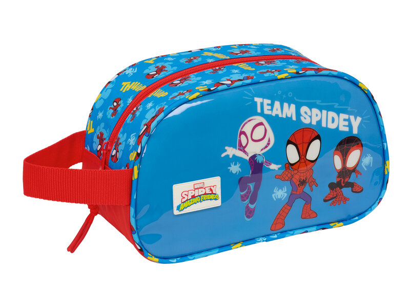 Spidey Trousse de toilette Team - 26 x 15 x 12 cm - Polyester