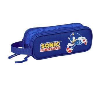 Sonic the Hedgehog Pencil case Let's Go 21 x 8 x 6 cm Polyester