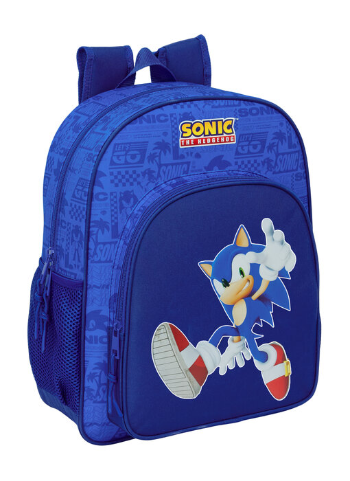 Sonic the Hedgehog Sac à dos Let's Go 38 x 32 x 12 cm Polyester