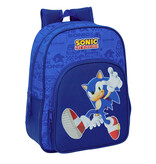 Sonic the Hedgehog Peuterrugzak Let's Go - 34 x 26 x 11 cm - Polyester