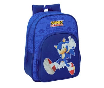Sonic the Hedgehog Backpack Let's Go 34 x 26 x 11 cm Polyester