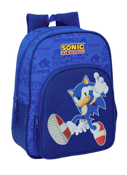 Sonic the Hedgehog Backpack Let's Go 34 x 26 x 11 cm Polyester