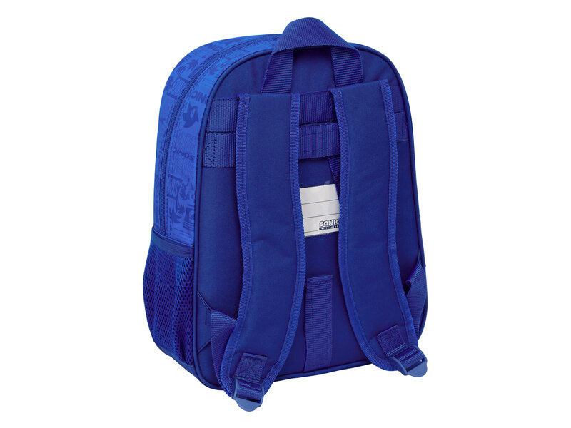 Sonic the Hedgehog Sac à dos Let's Go - 34 x 26 x 11 cm - Polyester
