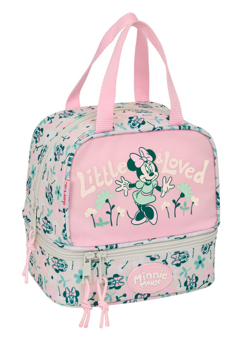 Disney Minnie Mouse Sac isotherme / Trousse de toilette Menthe - 20 x 20 x 15 cm - Polyester