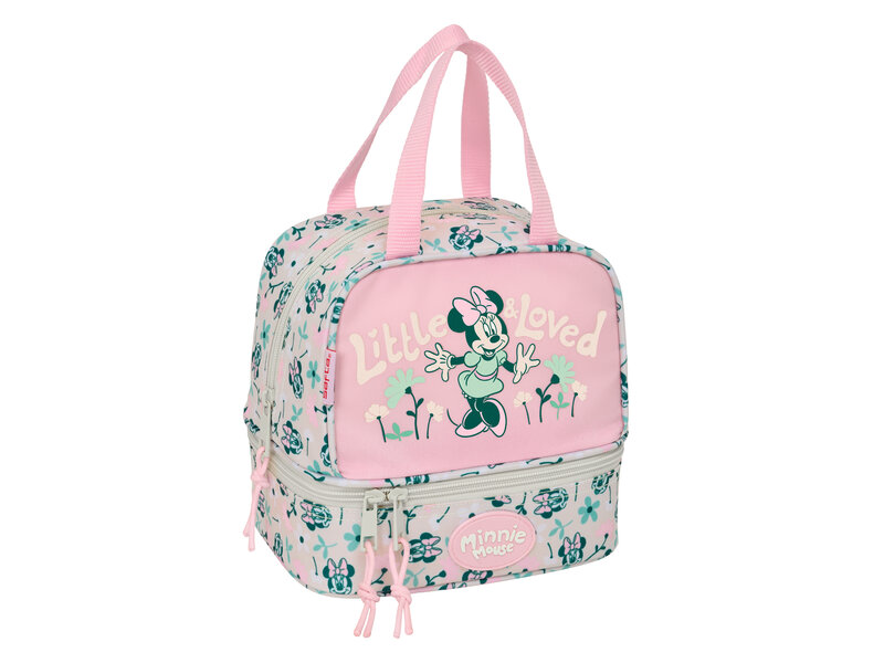 Disney Minnie Mouse Sac isotherme / Trousse de toilette Menthe - 20 x 20 x 15 cm - Polyester