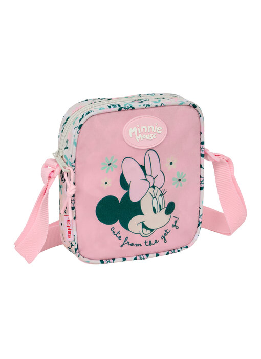 Disney Minnie Mouse Mini Shoulder Bag Minty 18 x 16 x 4 cm Polyester