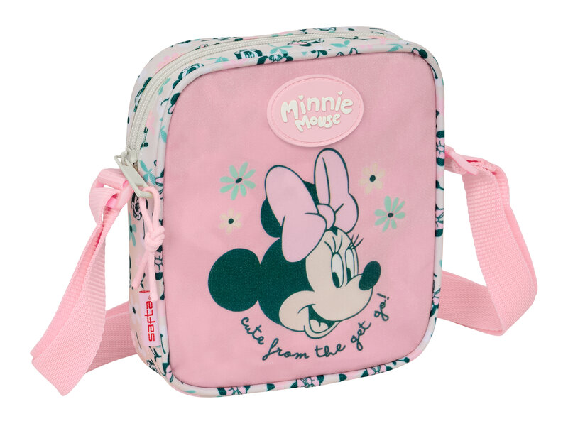 Disney Minnie Mouse Minty Mini Shoulder Bag - 18 x 16 x 4 cm - Polyester