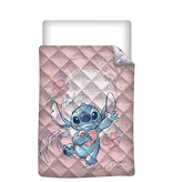 Disney Lilo & Stitch Couvre-lit Stitch et Angel - 140 x 200 cm - Polyester
