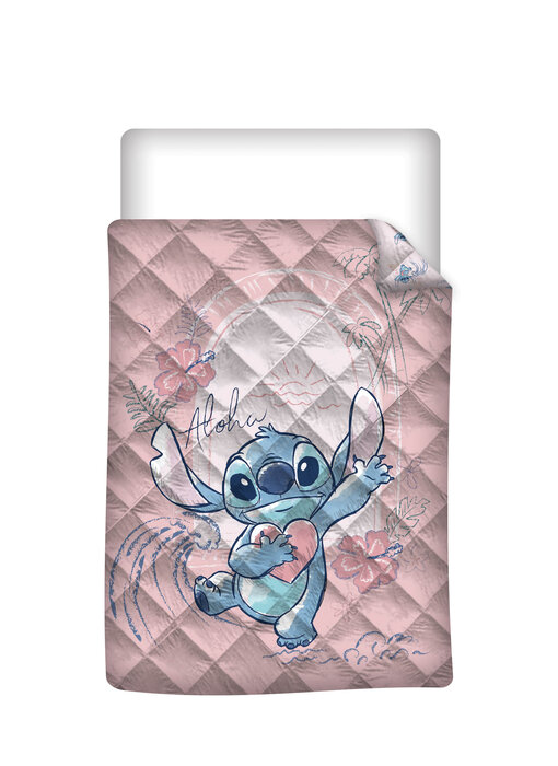 Disney Lilo & Stitch Sprei Stitch en Angel 140 x 200 cm Polyester