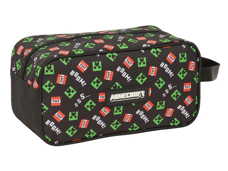 Minecraft Trousse de toilette - 26 x 15 x 14 cm - Polyester