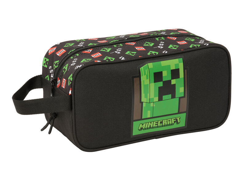 Minecraft Toilet bag - 26 x 15 x 14 cm - Polyester