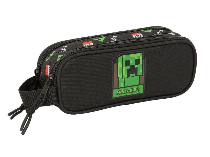 Minecraft Trousse à crayons - 21 x 8 x 6 cm - Polyester
