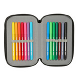 Minecraft Filled pouch - 37 pieces - 19.5 x 12.5 x 5.5 cm - Polyester