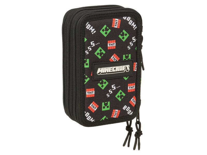 Minecraft Gefüllter Beutel – 37 Stück – 19,5 x 12,5 x 5,5 cm – Polyester