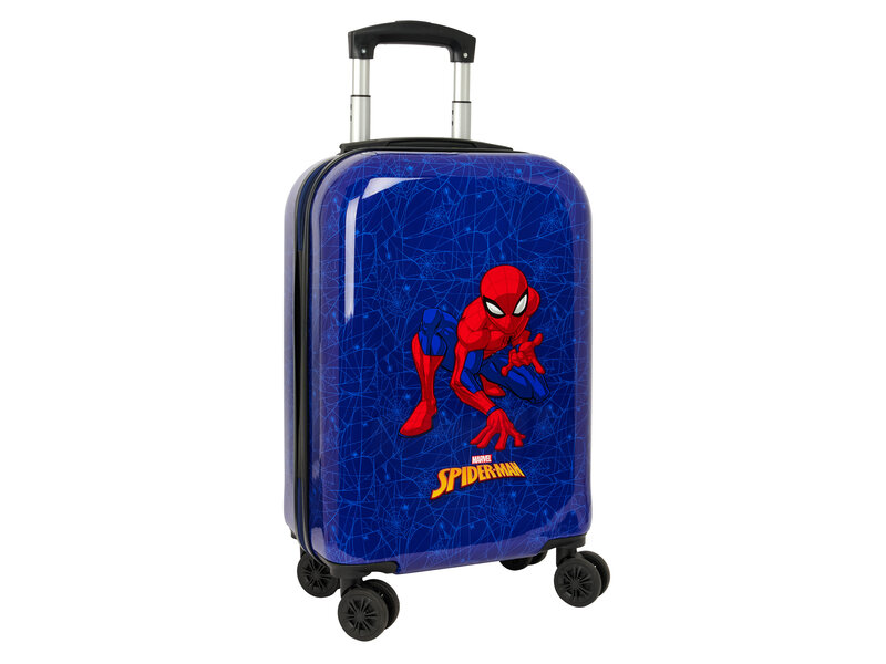 SpiderMan Kabinenwagen 20" - 55 x 34,5 x 20 cm - ABS-Hartschalenkoffer